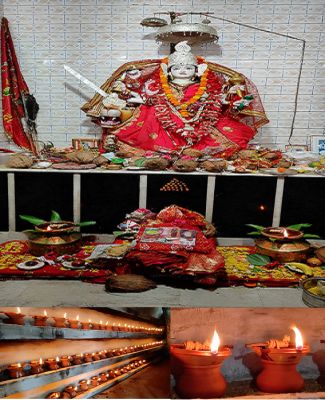 चैत्र नवरात्र की हुई शुरुआत, देवी मंदिरों में प्रज्वलित हुए आस्था के ज्योत