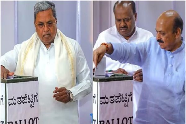 राज्यसभा चुनाव : कर्नाटक में 3 सीटों पर कांग्रेस का कब्ज़ा, 1 पर बीजेपी...