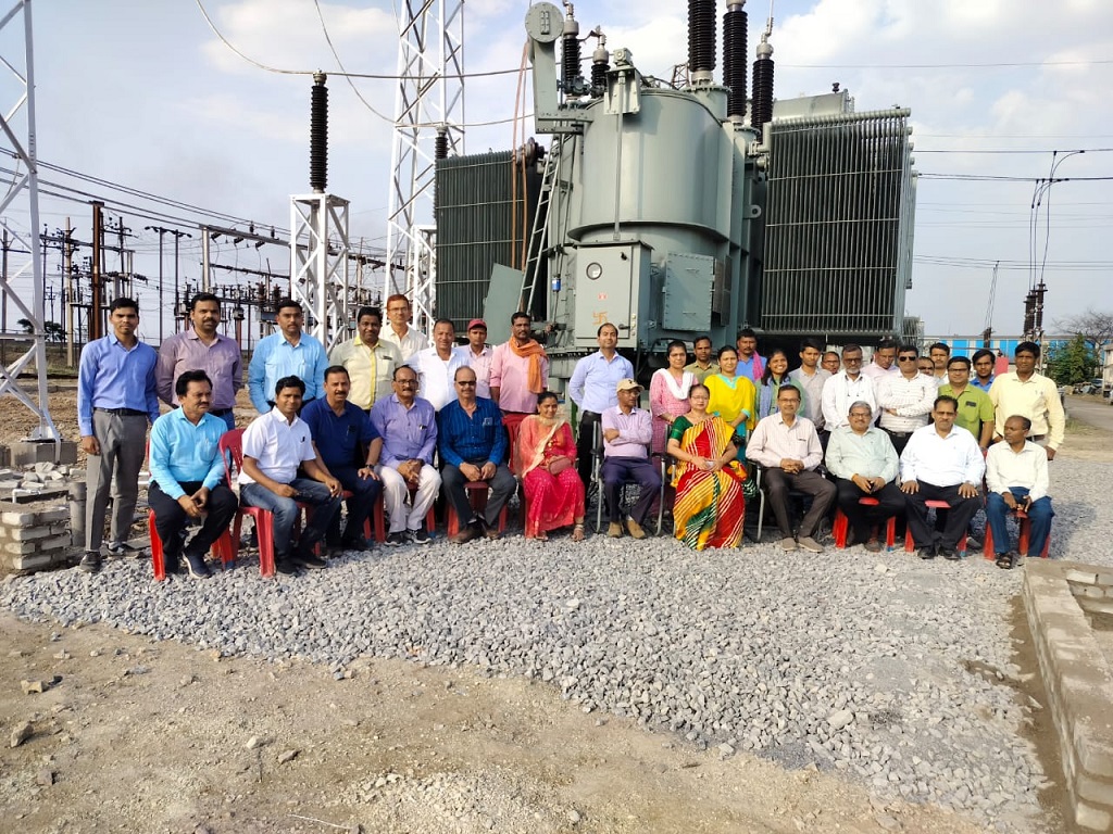 पांच करोड़ की लागत से 40 एमव्हीए का नया ट्रांसफार्मर ऊर्जीकृत