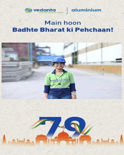 &rsquo;बढ़ते भारत की पहचान&rsquo;&rsquo; अभियान शुरू किया वेदांता एल्युमीनियम
