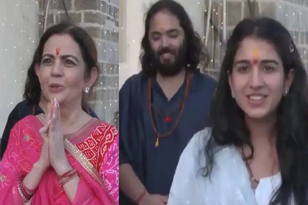 अनंत अंबानी की उपलब्धि पर मां नीता अंबानी और पत्नी राधिका मर्चेंट हुईं खुश, दोनों ने कही ये बड़ी बात, अनंत ने जामनगर से द्वारकाधीश तक 170 किमी की पदयात्रा की है पूरी