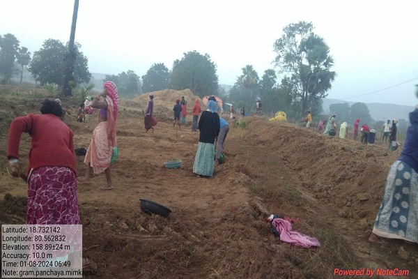  जन मनरेगा से बढ़ा विश्वास, श्रमिकों में मनरेगा में कार्य करने दिख रहा उत्साह