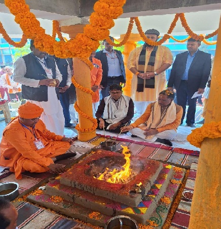  अखिल भारतीय वैदिक महासम्मेलन कार्यक्रम का मुख्यमंत्री श्री विष्णु देव साय के मुख्य आतिथ्य में रायगढ़ जिले के ग्राम तुरंगा में हो रहा आयोजन, कार्यक्रम स्थल पर पहुंचे मुख्यमंत्री श्री विष्णुदेव साय