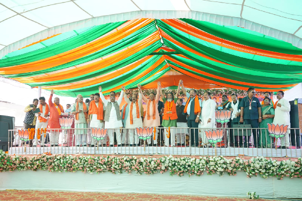 कांकेर में नामांकन रैली में गरजे सीएम साय