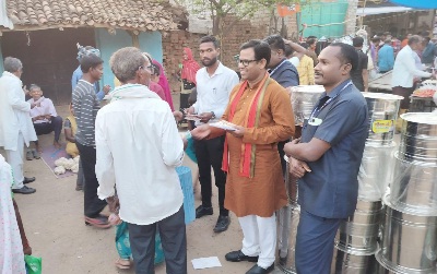  विधायक प्रणव ने मरवाही के सुदूर गांवों में किया नुक्कड़ सभा को सम्बोधित