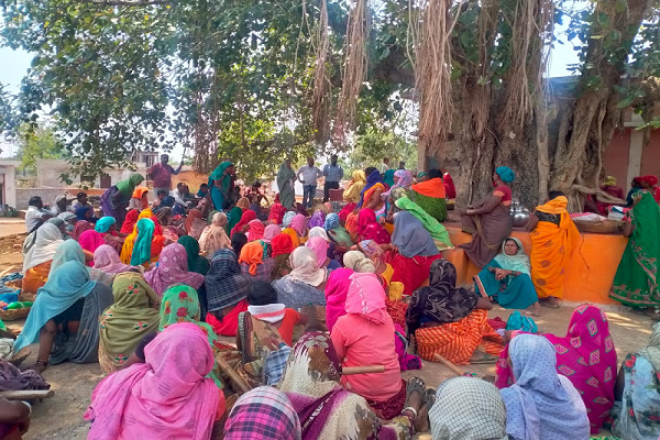 मनरेगा मज़दूरों ने लिया जल बचाने का संकल्प