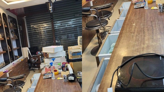 ज्वेलरी शाप नौ लाख की जेवर चोरी