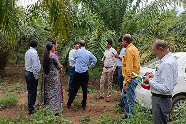 कृषक  निःशुल्क भ्रमण करेंगे आंध्रप्रदेश के ऑयल पॉम प्रक्षेत्र का