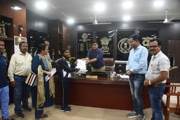 हेमबती नाग ने जुडो में पंजाब लुधियाना से ब्रांच मेडल हासिल किया