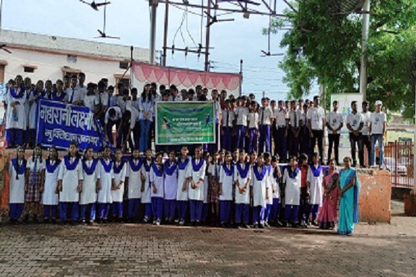 युवोदय स्वयंसेवको ने निकाली जागरूकता रैली