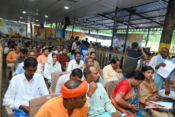  मुख्यमंत्री श्री विष्णु देव साय के जनदर्शन को लेकर लोगों में जबरदस्त उत्साह