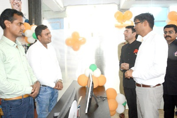 श्रमिकों के लिए शहीद वीर नारायण सिंह श्रम अन्न योजना के तहत कैंटीन का वर्चुअली शुभारंभ