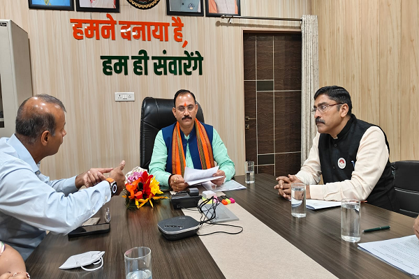 स्वास्थ्य मंत्री श्री श्याम बिहारी जायसवाल को स्टैनफोर्ड यूनिवर्सिटी से आमंत्रण