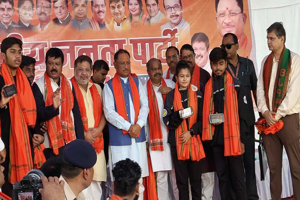 भाजपा के लिए देश पहले, जनता को परिवार मानकर काम करती है पार्टी : विष्णुदेव साय