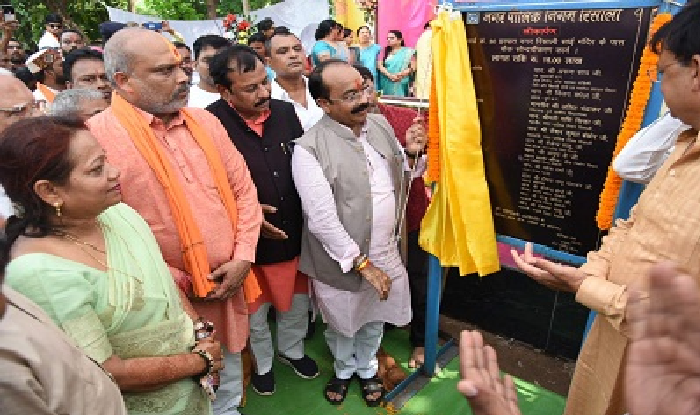 उप मुख्यमंत्री अरूण साव ने विकास कार्यों के लिए 14 करोड़ 26 लाख रूपए का किया भूमिपूजन