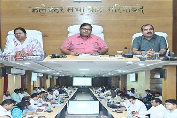 समय-सीमा के प्रकरणों को प्राथमिकता के साथ करें निराकरण : कलेक्टर