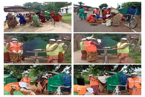  ग्राम पंचायतों में चलाया गया स्वच्छता कार्यक्रम