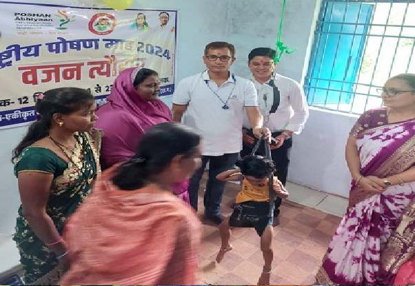 विधायक ने गर्भवती एवं शिशुवती माताओं को पौष्टिक एवं संतुलित आहार लेने के लिए किया प्रेरित