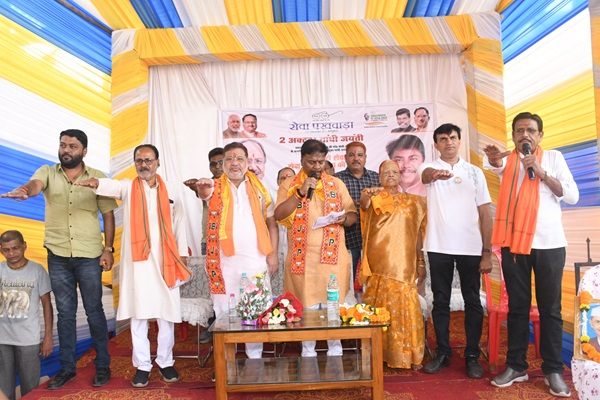 भाजपा ने स्वच्छता अभियान चलाकर किया सेवा ही समर्पण पखवाड़ा का समापन