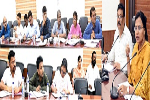 नक्शा नवीनीकरण के कार्यों को विशेष अभियान चलाकर करें पूर्ण : कलेक्टर