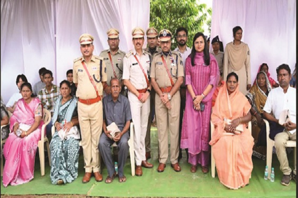 शहीद स्मारक ग्राउण्ड में पुलिस स्मृति दिवस मनाया गया