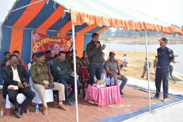 मयाली में प्राकृतिक आपदा की स्थिति में बचाव के तरीके का किया गया लाइव प्रदर्शन