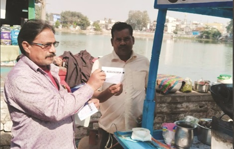 दुर्ग नगर निगम द्वारा गंदगी फैलाने वालों पर कसा गया शिकंजा