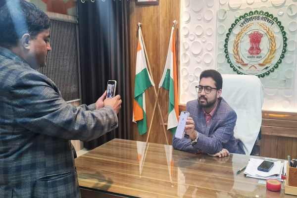  कलेक्टर ने कराया प्रकृति परीक्षण