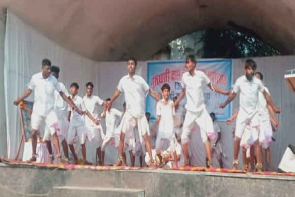 एकलव्य खेल परिसर धमतरी में आयोजित किया गया जिला स्तरीय कार्यक्रम
