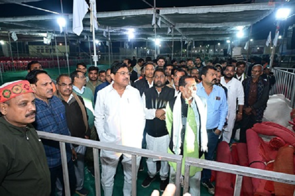 खाद्य मंत्री दयालदास बघेल ने महोत्सव की तैयारियों को दिया अंतिम रूप