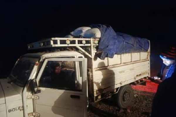 खाद्य विभाग ने 25 क्विंटल अवैध धान किया जब्त