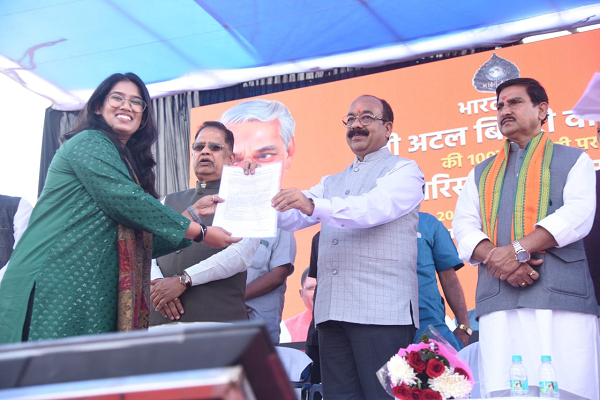 अटल के सुशासन के सपने को प्रदेश सरकार कर रही साकार-अरुण साव