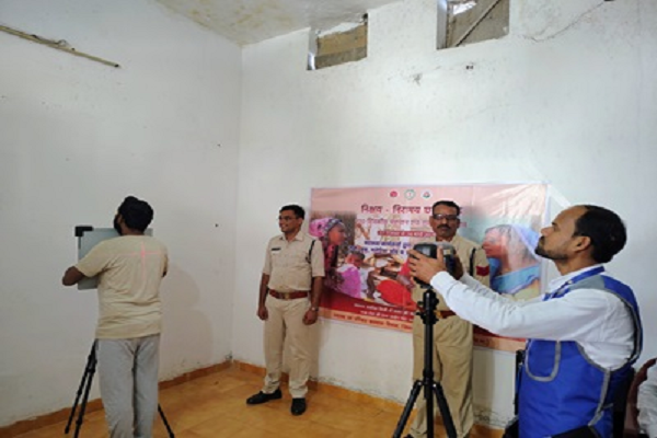 80 बंदियों की स्क्रीनिंग की गई जिसमें से 65 का एक्स-रे किया गया