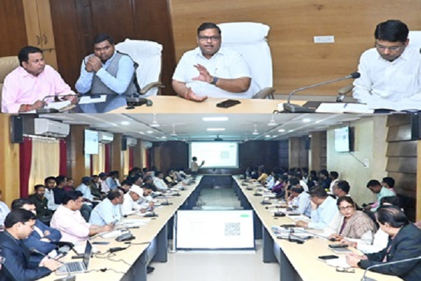 विभाग प्रमुखों एवं तकनीकी स्टाफ को ग्रिवेंस पोर्टल के बारे में दी गई जानकारी