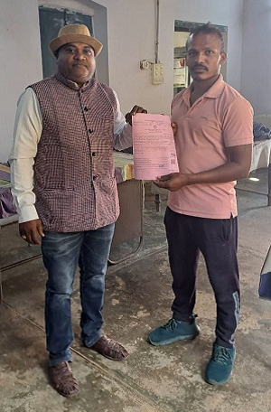 जन्म के कुछ दिनों बाद एलिजा का बना जाति प्रमाण पत्र