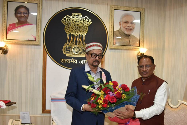 राज्यपाल को मुख्यमंत्री ने दी नए वर्ष की शुभकामनाएं
