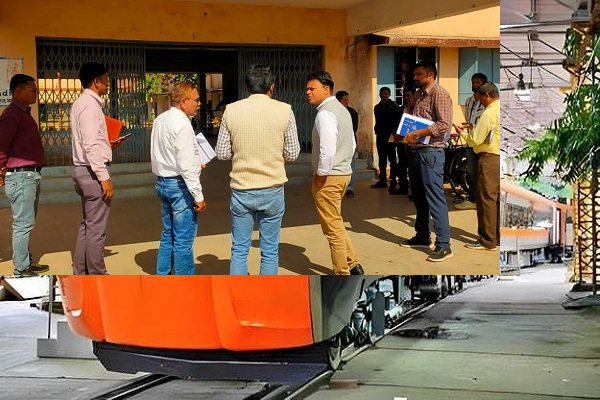 कलेक्टर ने औद्योगिक प्रशिक्षण संस्थान डौण्डी में प्रस्तावित स्ट्रांग रूम एवं वेयर हाउस का किया निरीक्षण