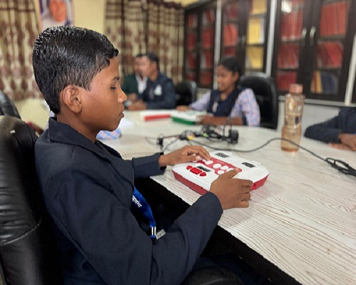 दृष्टिबाधित बच्चों के लिए &rsquo;एनी डिवाइस&rsquo;