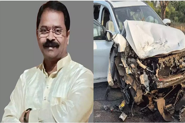 प्रयागराज जा रहे कांग्रेस विधायक का एक्सीडेंट, सीएम साय ने जाना हाल