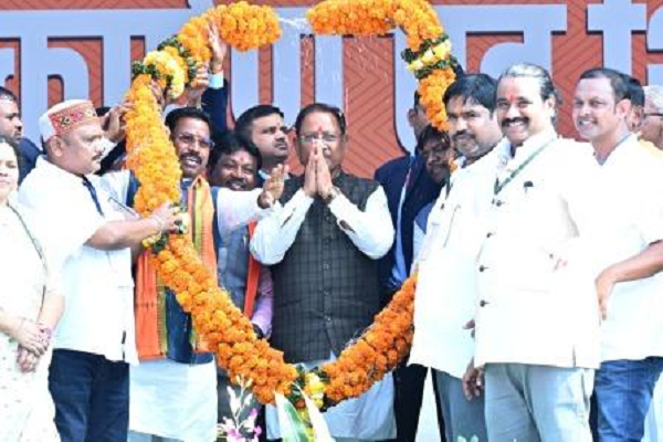 मुख्यमंत्री ने 160 करोड़ से अधिकके कार्यो का लोकार्पण एवं भूमिपूजन किया