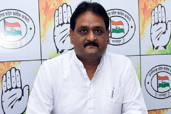 मंत्री लखन लाल देवांगन बताये फ्लोरा मेक्स कंपनी को संरक्षण क्यों दे रहे : कांग्रेस