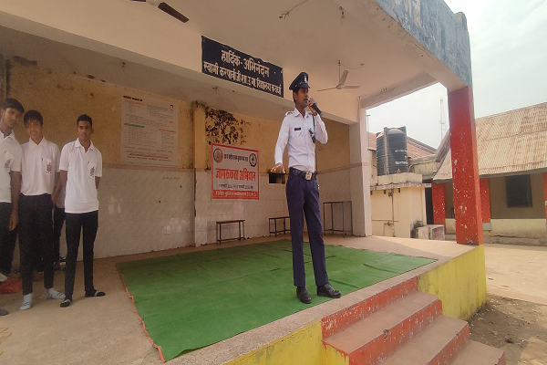 राष्ट्रीय सड़क सुरक्षा माह 2025* के अंतर्गत विशेष शिविर का आयोजन। 