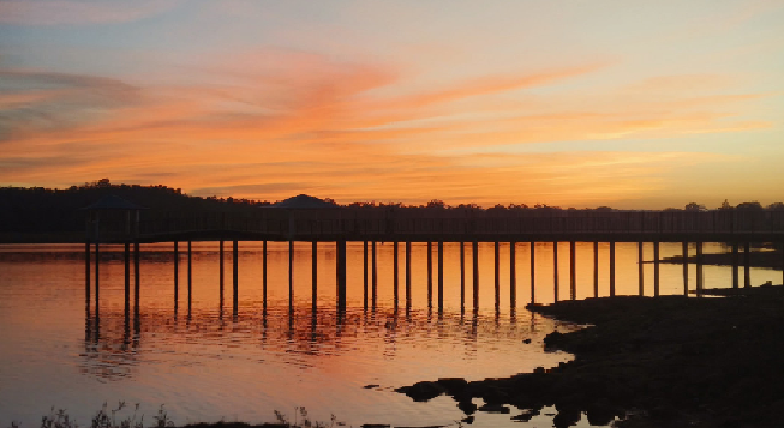 प्रकृति की गोद में स्थित गगनई जलाशय, पहाड़ों के सुंदर दृश्य के बीच ले नौकायन का भरपूर आनंद  
