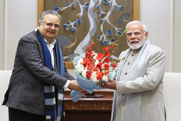 पीएम मोदी से मिले डॉ रमन