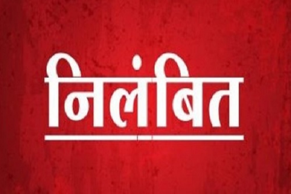 काम में लापरवाही, पटवारी निलंबित