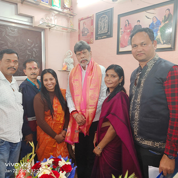  खदान मजदूर संघ के पदाधिकारियों ने भाजपा प्रदेशाध्यक्ष से की सौजन्य भेंट एवं श्रमिक हित के कार्यों पर चर्चा