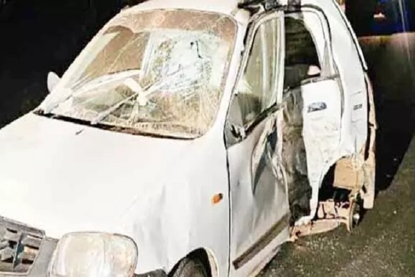 सड़क हादसे में महिला की मौत