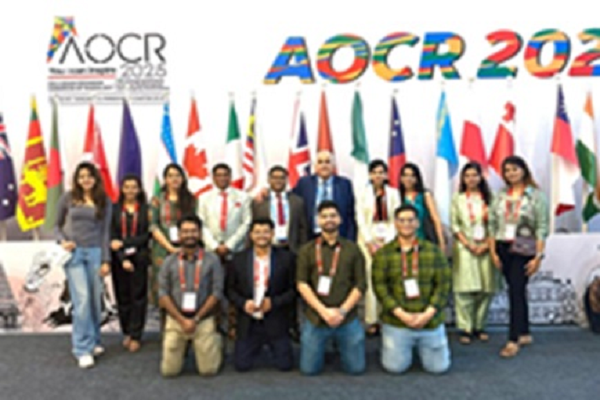 रेडियोडायग्नोसिस विभाग के डॉक्टरों ने दिये व्याख्यान, मिला अवार्ड