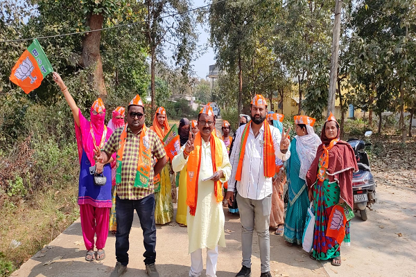 बीजेपी के राधेश्याम ने झोंकी पूरी ताकत, लोगों का भारी समर्थन बन रहा ताकतवर हथियार !