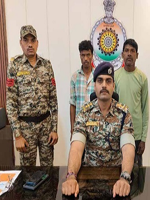 मिनपा-अरबराजमेंटा पहाड़ी में आईईडी लगाने में शामिल 2 नक्सली गिरफ्तार